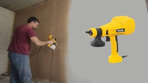 Pistola Pulverizadora de Pintura Eléctrica Profesional | Acabado Uniforme y Alta Potencia